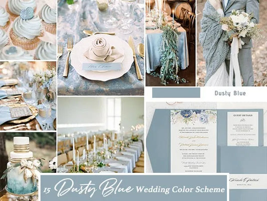 16 Dusty Blue Wedding Color Ideas to Inspire all Brides