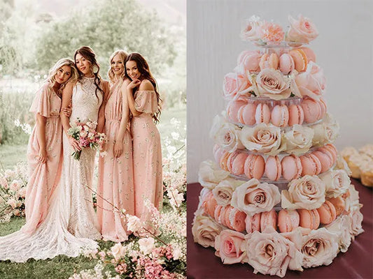 6 Romantic Blush Wedding Theme for Early Spring