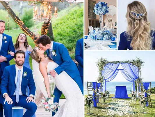 Elevated Royal Blue Wedding Decor for Your Special Day