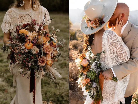 Fall Wedding Bouquets and Flowers