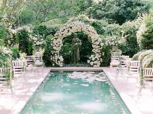 Pool Decorations for Wedding