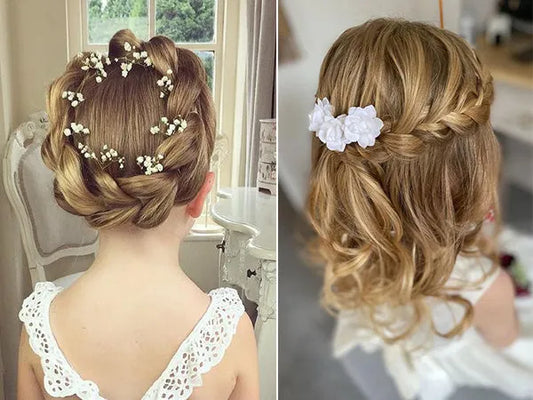 Wedding Hairstyles for Flower Girls