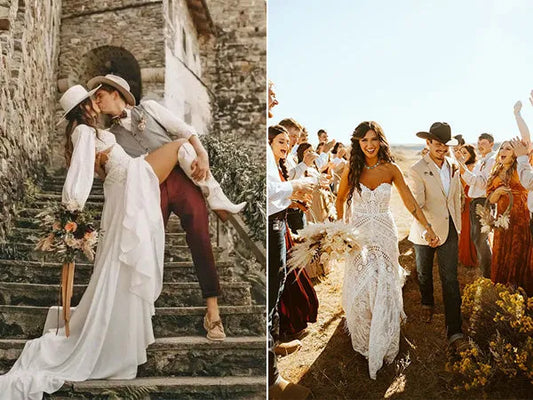 Western Country Wedding Dresses