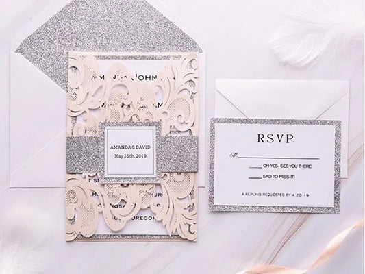 9 Intricate Gatefold Wedding Invitations for Your Special Day - Rosy Prints