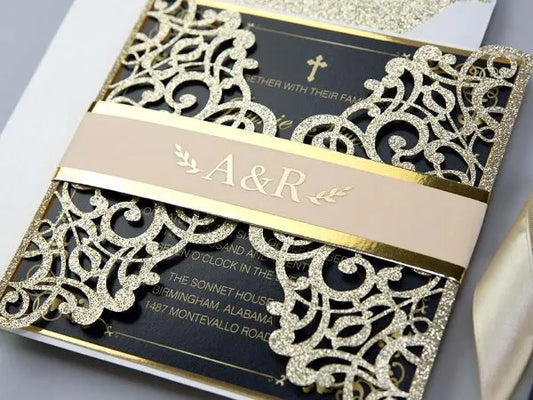 Foil Wedding Invitations: The Perfect Blend of Elegance and Sophistication - Rosy Prints