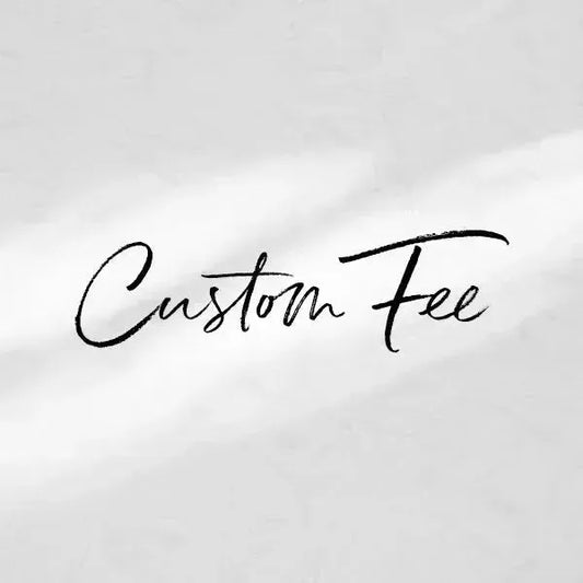 Custom Fee - Rosy Prints