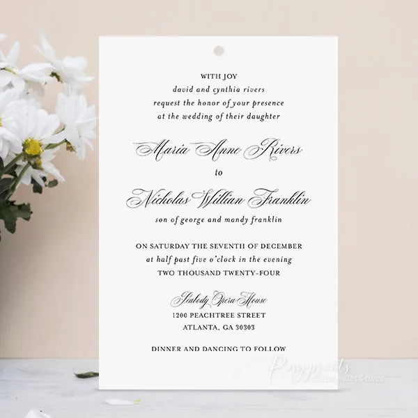 navy blue and gold foil velvet wedding invitations